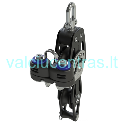 LEWMAR viengubas blokas su blokatoriumi 50-72mm